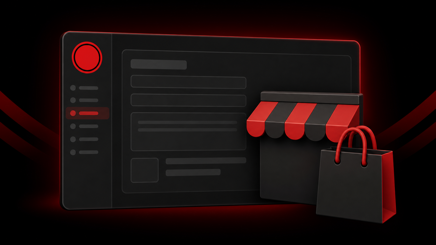 Illustrated cover for Send automatic local-customer messages for a shop